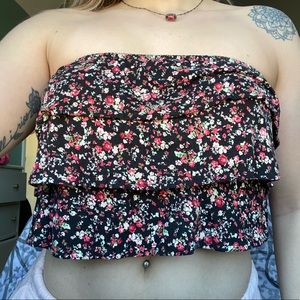 Floral Tube Top
